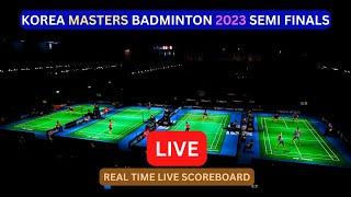 2023 Korea Masters LIVE Score UPDATE Today Semi Finals Korea Masters Badminton LIVE Nov 11 2023