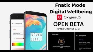 OnePlus 5/5T Open Beta 34/32 | Fnatic Mode, Digital Wellbeing and Screen Recorder | Ester Egg