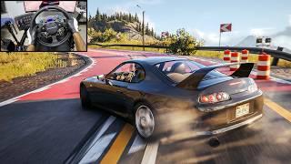 Big Turbo Toyota Supra | CarX Street PC | Cammus C12 Gameplay