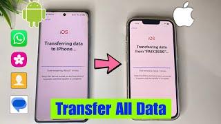 how to transfer data from android to new iphone | android se data iphone me kaise transfer kare