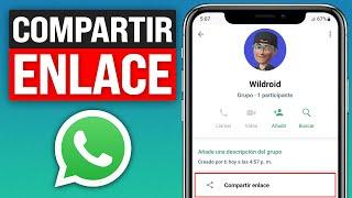 Cómo COMPARTIR el ENLACE de un GRUPO de WhatsApp (2025)