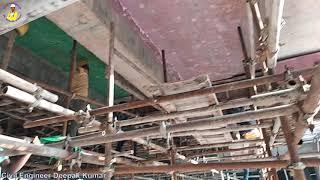 De Shuttering of Slab and Beam | Live from Site |