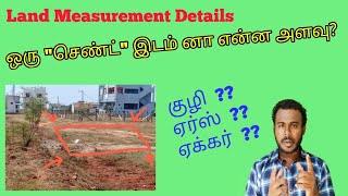 Land Measurement | various measurements in plot and land | square feet, Kuzhi, Cent details | Ep- 09