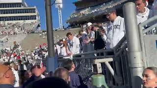 Penn State fans confront head coach James Franklin after Ohio State loss