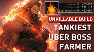 I AM THE UBER BOSS NOW! This build is literally UNKILLABLE!【Ultimate Uber Boss Farmer 3.23】