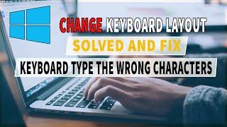 Change Keyboard Layout to Fix Wrong Typing Character Key | Windows 10 Tagalog