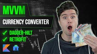 Making a Currency Converter App with MVVM from Scratch - Full Android Studio Course