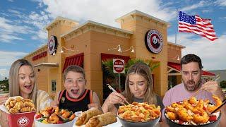 New Zealand Family try Panda Express for the first time!