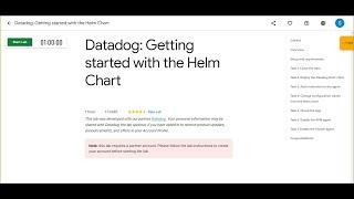 Datadog: Getting started with the Helm Chart || [GSP937] || Solutions