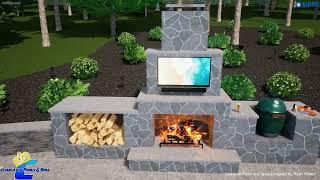 Vip3D - Fire place