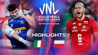  ITA vs.  POL - Highlights | Week 3 | Men's VNL 2024