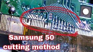 Samsung 50 smart tv turning on   display logo  blinking red indicator