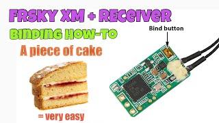 How to Bind an Frsky XM+ Receiver