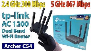 TP-Link AC1200 Archer C54 Wi Fi Router UNBOXING