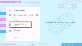 How to Set Private Chat Privacy on Miggi