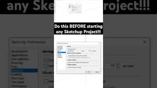 This Sketchup Tip is a life saver!! Always Dothis in sketchup! #visualization #sketchup #interior