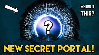 Destiny 2 - SECRET PORTAL LEADS SOMEWHERE NEW! Hidden Portal Mystery