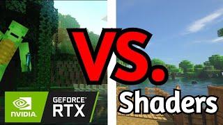 Minecraft Ray Tracing Vs Shaders! Which is Better?