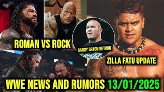 Holy Sh**tRoman reigns vs The Rock | Zilla Fatu Update | Randy Orton WWE Return | Royal Rumble 2025