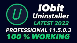 Iobit Uninstaller Pro 11 FREE \ Latest Version \ Free for lifetime \ v 11