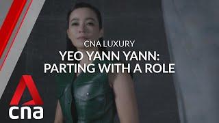 What is actress Yeo Yann Yann's ritual after completing a performance? | CNA Luxury