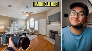 How To Shoot HDR Real Estate Photography HANDHELD!