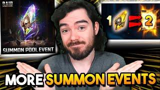 EXTRA LEGENDARY + PRISM SHARD SUMMON EVENTS | Raid: Shadow Legends