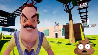 ШОУ ПРИВЕТ СОСЕД!ПО КОЛЕНО В ГОВНЕ!ИГРА HELLO NEIGHBOR MOD KIT ПРОХОДИМ ГОВНОМОДЫ HI RULET RELEASE!