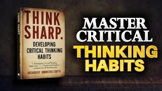 Think Sharp: The Ultimate Guide to Building Critical Thinking Habits (Audiobook)