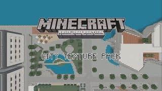 Minecraft (Xbox 360/PS3) - CITY "TEXTURE PACK" TRAILER!