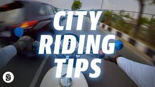 Riding a Motorcycle in City Traffic | Do's and Don'ts