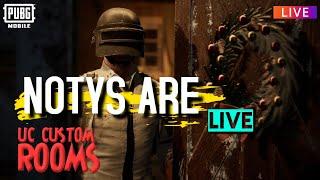 NOTYS LIVE丨PUBGM丨CUSTOM ROOMS & 1v1丨#pubgm #pubgmlive #pubgmroom