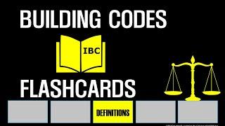 Building Codes FLASHCARDS...