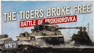 Four Waffen SS Tigers vs 50 T-34s - Prokhorovka Part 4