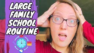 How To Plan Your HOMESCHOOL ROUTINE | Homeschooling Multiple Kids