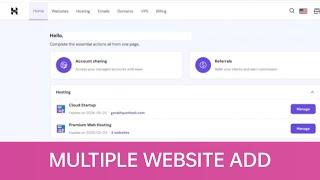 How to Create Multiple Website in Wordpress Hostinger