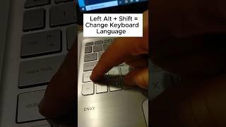 How to Change  Windows Keyboard ⌨️  Language  #shorts #viralshorts #trendingshorts