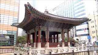 40th Anniversary Monument of Gojong's Enthronement in Seoul, South Korea