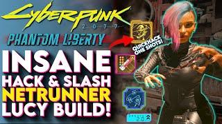 HACK And SLASH With This Lucy Build In Cyberpunk 2077 2.0! - Quickhack Monowire Build