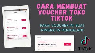 CARA MEMBUAT VOUCHER TOKO DI TIKTOK SHOP