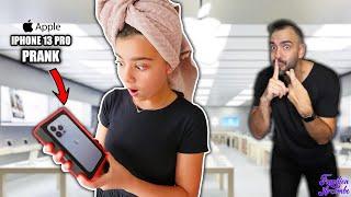 IPHONE PRANK PÅ BELLA med nya APPLE IPHONE 13 PRO *en TWIST!!!*