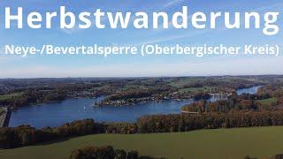 Hiking at the Neye / Bevertal Dam (Oberbergischer Kreis) / Hiking between Cologne and Sauerland