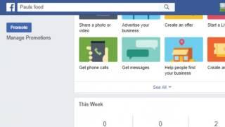 How to add website link on facebook page