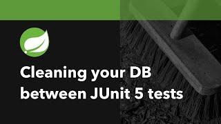 How To Clean Your Database Between JUnit 5 Tests With Spring Boot