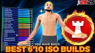 BEST 6'10 DEMI GOD BUILDS for ISO on NBA 2K25! BEST 6'10 BUILD 2K25!