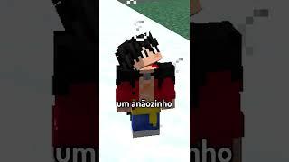 EU VIREI O LUFFY NO MINECRAFT #shorts