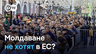 Молдова не хочет в ЕС? Неожиданный результат президентских выборов и референдума о евроинтеграции