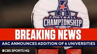 American Athletic Conference Expands to 14 Teams, Adding Six C-USA Programs | CBS Sports HQ