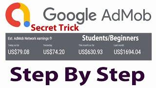 How to EARN MONEY  with Google Admob ads 2023 ($100 a Day)
