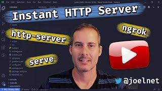 CREATE AN INSTANT HTTP SERVER for local host development or create a public URL for clients